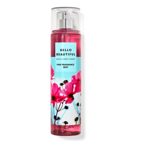 Bath & Body Works Hello Beautiful Fine Fragrance Mist 8 fl oz/236 ml - Picture 3 of 14